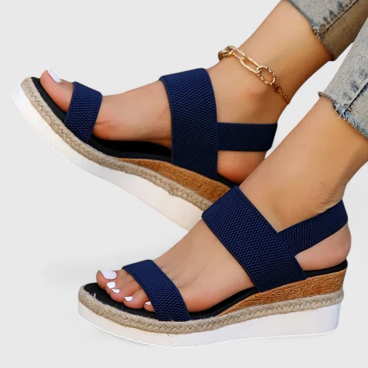 Eden Espadrille Wedge Sandals