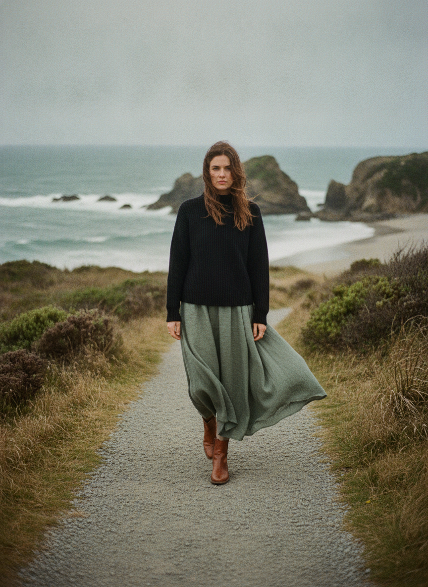 Chosen to layer, made to be worn